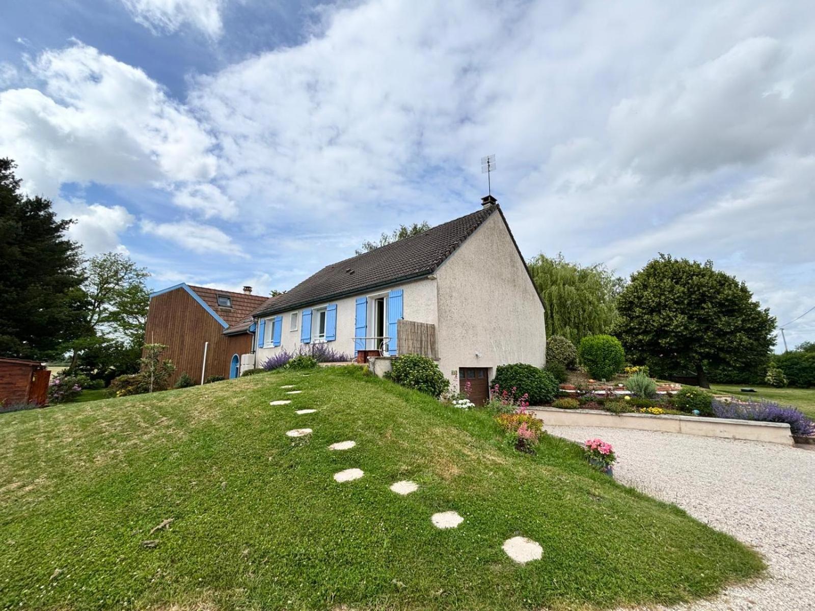 Vila Le Bleu De B. Saint-Etienne-en-Bresse Exteriér fotografie